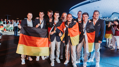 Nationalteam Baugewerbe auf den WorldSkills 2026