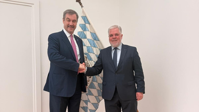 Verbandspräsident Gerhäuser trifft Ministerpräsident Söder
