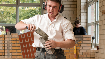 Maurer Leonhard Eham aus Miesbach tritt bei den WorldSkills für Deutschland an